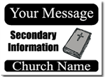 Style CH04 Church Sign Design