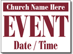 Design CH07 Church Sign Design