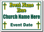 Style CH14 Church Sign Design