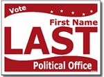 Design P108 Political Sign Design