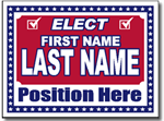 Style P204 Political Sign Design