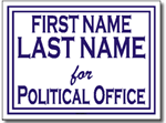 Style P21 Political Sign Design