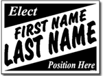 Style P31 Political Sign Design