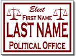 Style P51 Political Sign Design