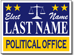 Style P62 Political Sign Design