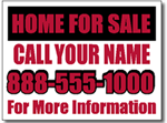 Style RE04 Real Estate Sign Design