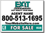 Design RE16 Exit Realty Sign Design