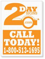 BOX OF 25 18" x 24" BLANK WHITE CORRUGATED YARD SIGNS POLITICAL SIGNS 